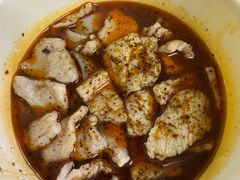 生烫瘦肉宽粉-王记生烫牛杂面馆(兰陵路店)