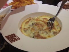 芝士焗蘑菇-院落创意菜