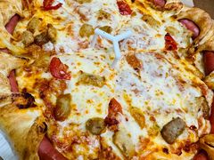 意式肉酱比萨烤肠卷边普装-必胜客(栖乐荟店)