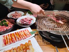 -明洞阿姨·韩式酱蟹烤肉·创意料理(三元桥店)