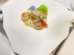 香煎扇贝佐咖喱白花菜泥-王品牛排(佛山南海万科广场店)