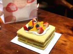 水果淡奶油裸蛋糕-积慕Cake(解放大道店)