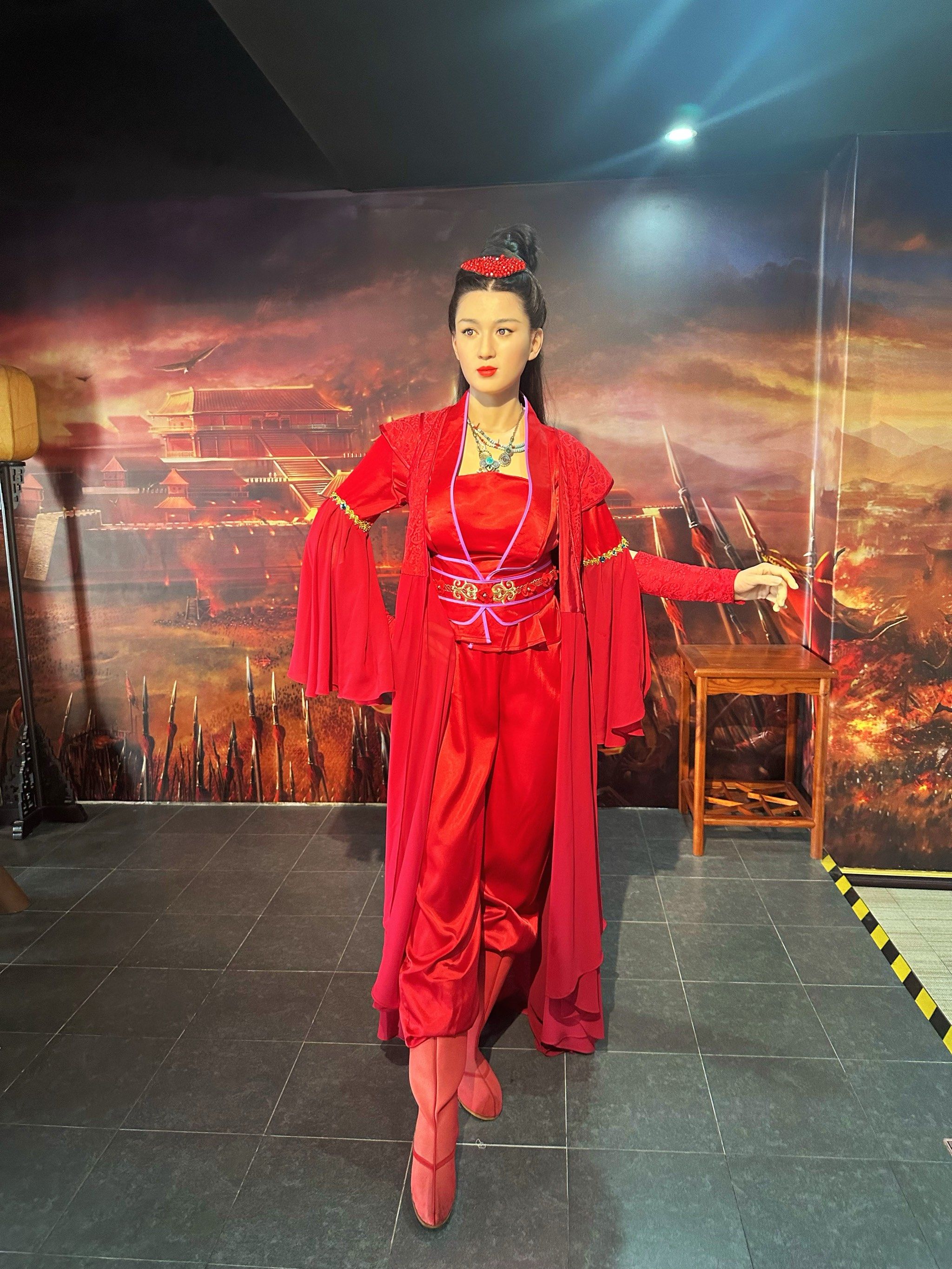 蜡像馆·四大女中豪杰