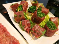 香菜牛肉-巴蜀大宅门火锅(北大街店)