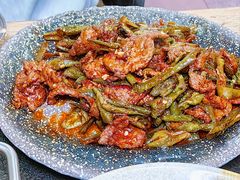 干辣椒炒牛肉-木兰饭店(市府大路店)