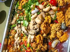 -牟记江湖重庆地标特色菜鱼蛋海鲜羊蝎子(巴南区黑金冠十多年好店)