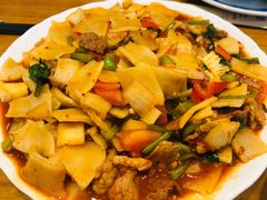 炒面片-巴依老爷新疆美食(常营店)