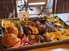 烟熏低温慢烤牛胸肉-ONE SMILE 美式烟熏慢烤(壹方汇店)