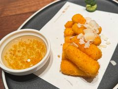 自制脆炸鲜奶-喜鼎海胆水饺(东港店)
