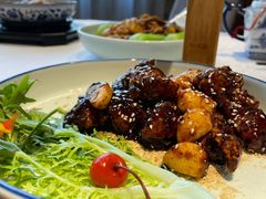 黑蒜子牛肉粒-卫鼎轩·家宴(水上公园店)