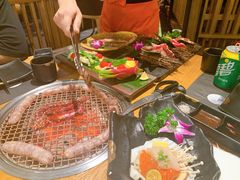 秋葵火龙果沙拉-黑牛の店·和牛烧肉(合生汇店)