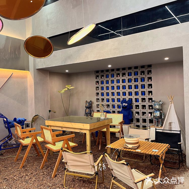 南昌699文创园下午茶|克莱因蓝➕热带雨林🏝