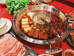 -谭鸭血老火锅(娄星区长青街店)