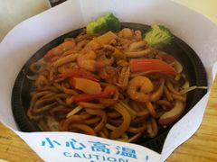 铁板海鲜乌冬-长隆海洋王国-海洋大街餐厅