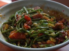 四合一菠菜手擀面-手擀菠菜面(西康路店)