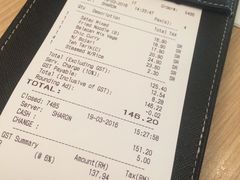 账单-关夫人餐厅(阳光广场店)