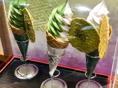 抹茶冰淇淋模型-伊藤久右卫门(宇治本店)