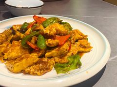 青椒炒鸡蛋-富临轩私房菜(集庆门大街店)