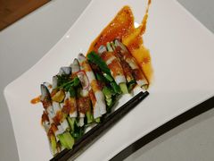秋葵拌沙虫-黑明餐厅(白鹭洲店)
