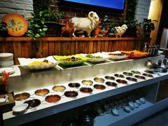 自助调料区-草原塞蛮羊火锅城(港湾店)