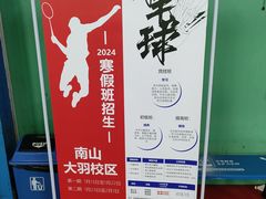 -锡才大羽羽毛球馆(深港花卉店)