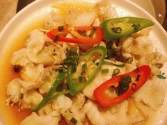 鲜花椒蒸鱼腩-淘米捞·米汤脆鲩鱼火锅(福田皇岗店)