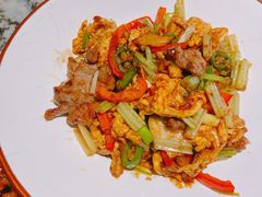 滑蛋小炒牛肉-绿茶餐厅(乐峰广场店)