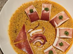 红油烧椒本港鱿鱼-广州文华东方酒店·江-由辉师傅主理