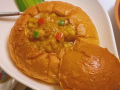 椰香咖喱面包鸡-梧桐Plus·创意京·川料理(万象城店)