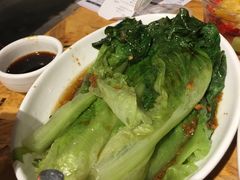 白灼唐生菜-陈鹏鹏潮汕菜(欢乐海岸 海边景观店)
