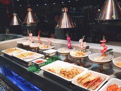 自助取餐区-格瑞欧海鲜自助烤肉火锅(光彩店)
