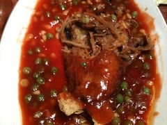 吃光光的糖醋多寶魚-功德林(南京西路店)
