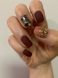 -手牵手美甲