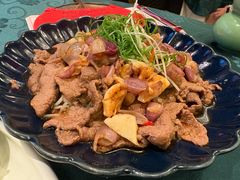 红葱头白灼牛肉-誉八仙粤菜(万象天地店)