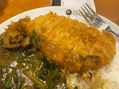 炸鸡排蔬菜咖喱饭-COCO壱番屋(北京平安国际金融中心店)
