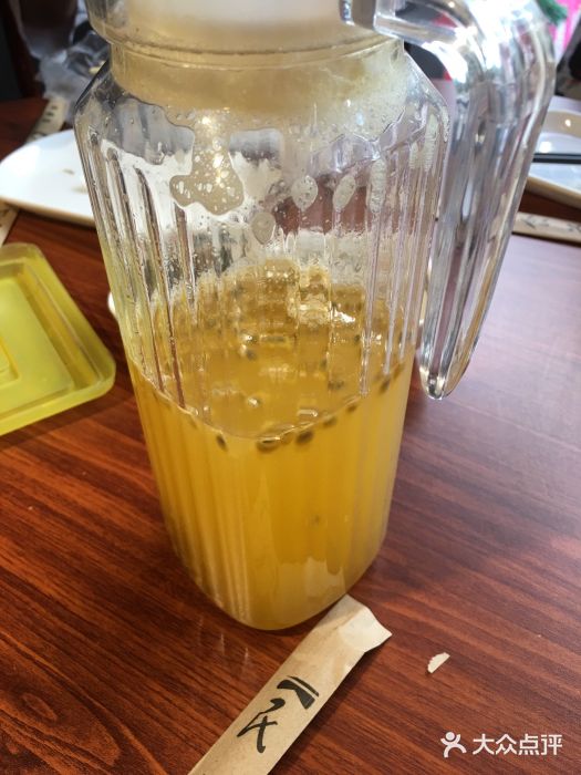 湄公河秘制烤鱼(西双十贰城商业中心店)西番莲果汁图片