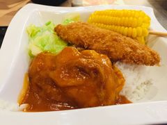 粟米炸鱼鸡扒饭-大家乐(广州荔湾领展广场店)