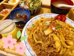 肥牛泡菜炒乌冬面-柏鮨寿司.刺身.定食(米山町地中海店)