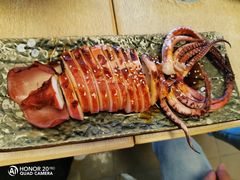 烧鱿鱼-十胜牛和食料理(安达村)