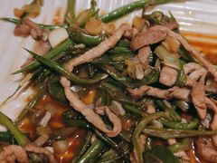 芸豆炒肉丝-燕青小馆(东园大厦店)