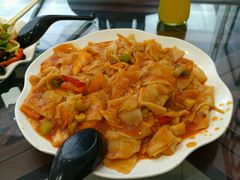 炒面片-西域美食蘭州拉面