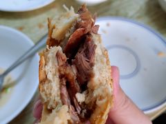 烧饼夹肉-永盛斋小吃(故宫店)