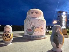 -布尔津河堤夜市