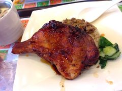秘制照烧鸡腿饭-东方既白(上海浦东国际机场)