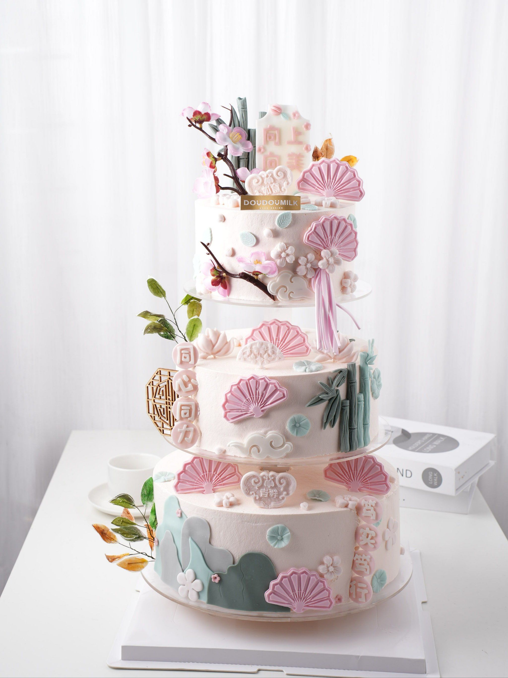 三层新中式蛋糕