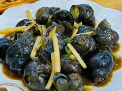 紫苏酸笋炒田螺-南记食粥坊·宵夜大排档(莲花总店)