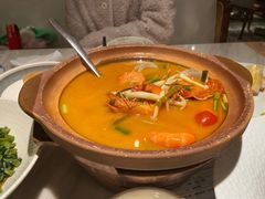 冬阴功虾汤-金椰壳· 大厨新加坡菜(壹方城店)
