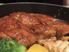 脆皮蜜汁鸡排-香樟花园法式铁板烧(恒隆广场店)