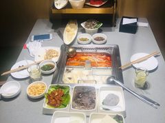 自助取餐区-海底捞火锅(海宁路店)