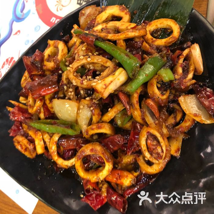 火炉香海鲜烤肉店香辣牛心管图片-北京烧烤-大众点评网